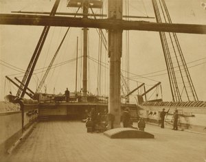 Kwartdek van HMS "Impregnable"