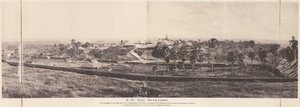 Rangoon: Uitzicht op het kantonnement door Linnaeus Tripe