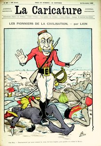 Pioniers van de beschaving, John Bull brengt vrede en beschaving naar de wereld, omslag van 