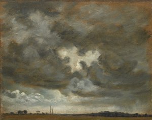Wolkstudie, ca. 1850