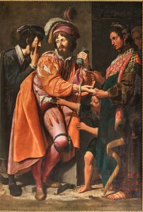 Buona Ventura, ca.1617 door Lionello Spada