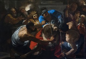 De kroning met doornen door Lionello Spada