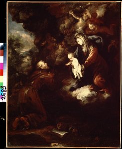 De visioen van Sint Franciscus van Assisi