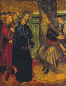Christus voor Pilatus, ca. 1420-1425