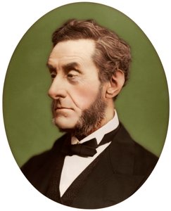Anthony Ashley-Cooper, 7e Graaf van Shaftesbury, Britse politicus en filantroop, 1876 door Lock and Whitfield