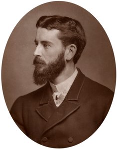 Frank Dicksee, ARA, Engelse schilder en illustrator, 1883 door Lock and Whitfield