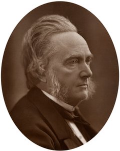 George Campbell, 8e hertog van Argyll, Schotse liberale politicus en schrijver, 1883 door Lock and Whitfield