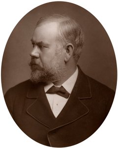 Henry Hugh Armstead, RA, Britse beeldhouwer en illustrator, 1883 door Lock and Whitfield