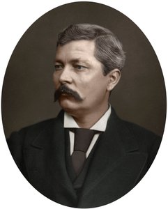 Henry Morton Stanley, Afrikaanse ontdekkingsreiziger, 1880 door Lock and Whitfield