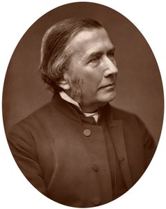 Dominee Charles John Vaughan, DD, decaan van Llandaff en meester van de Tempel, 1882 door Lock and Whitfield
