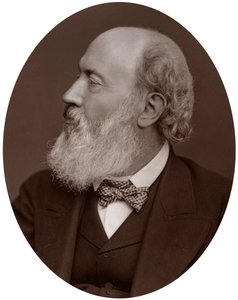 Sir John Gilbert, RA, President van de Society of Painters in Water-Colours, 1877 door Lock and Whitfield