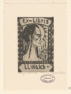 Ex libris van Jan Walch
