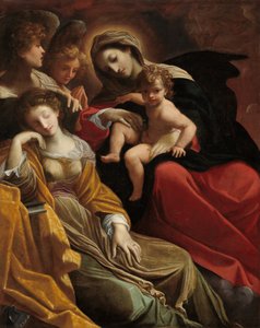 De droom van Sint-Catharina van Alexandrië