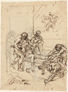 Het Martelaarschap van Sint Laurentius door Lodovico Carracci