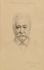 Ferdinand De Lesseps door Léon Bonnat