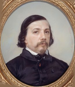 Portret van de dichter Théophile Gautier door Léon Riesener