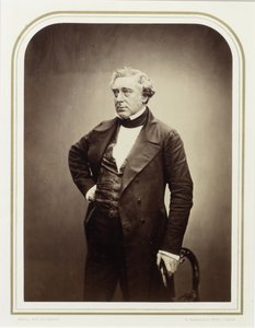 Portret van Robert Stephenson 1803-1859, 1856 door London . Photo studio Maull and