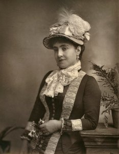 Adelina Patti, Italiaanse operadiva, 1882 door London Stereoscopic and Photographic Co