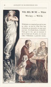 Wilhelmine, Whist, Wiskey, Willis, pagina 36 - Alfabet van juffrouw Lili, door L. Froelich en door een vader (Hetzel zelf). Bibliothèque & Magasin d