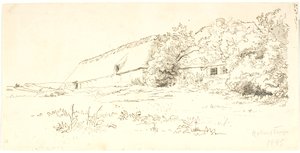 Boerenhuis. Holmstrup door Lorenz Frølich