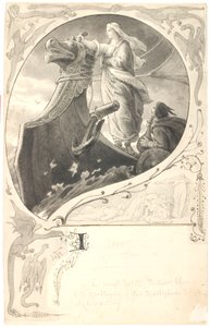 De storm door Lorenz Frølich