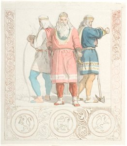 Ørvarodd, Holger Danske, Stærkodder door Lorenz Frølich