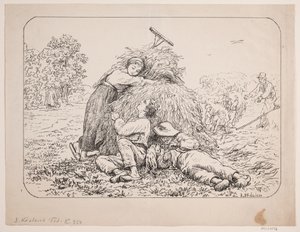 In de oogsttijd door Lorenz Frølich