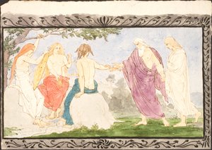 Mythologische scènes en schetsen