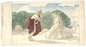 Othar en Gyrithe door Lorenz Frølich