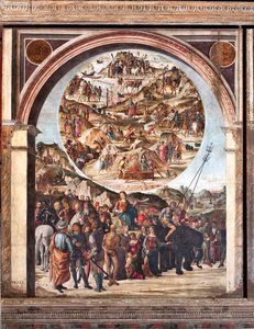 Triomf van de Roem, episodes uit het Oude Testament, scènes van martelaren