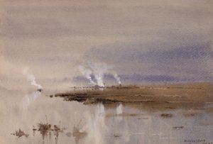 Schets aan de Potomac, 1883 door Lorenzo J. Hatch