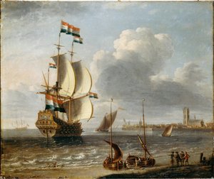 Een Nederlandse Oost-Indiëvaarder bij Hoorn
