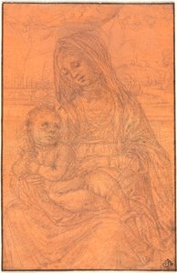 De Maagd en het Kind, ca. 1510 door Lorenzo di Credi