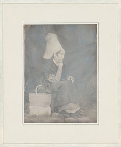 Portret van een vrouw uit Lisieux, Argentelle,1846 (foto) door Louis Adolphe Baron Humbert de Molard