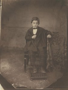Portret van een jonge jongen, ca. 1848 door Louis Adolphe Humbert de Molard