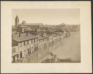 [Lyon: overstroming van 1856]. door Louis Antoine Froissart
