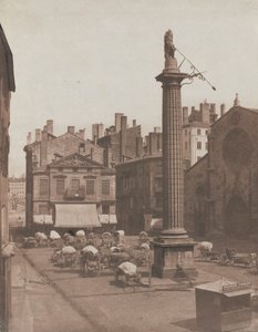 Zonder titel (Place des Cordeliers) door Louis Antoine Froissart