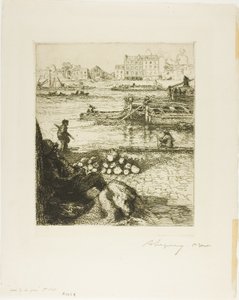 Openbare Werf, Quai de la Gare door Louis Auguste Lepère