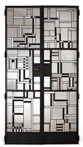Set deuren, ca. 1928 door Louis Barillet