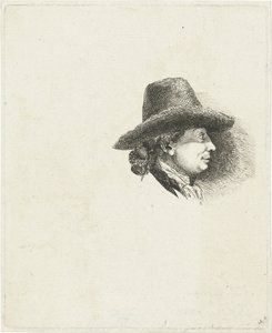 Studieblad met portretten van Louis Bernard Coclers en zijn familie