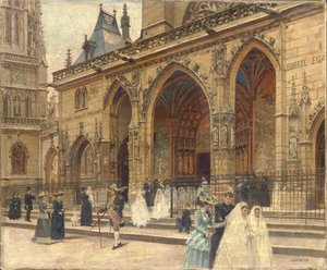 Eerste Communie door Louis Beroud