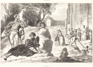 Scènes uit Faust door Louis Candide Boulanger