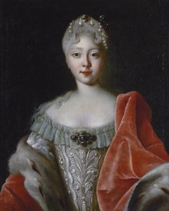 Portret van Groothertogin Elisabeth Petrovna