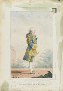 Louis Philippe II, hertog van Chartres 1747-1793, 1760 door Louis Carrogis dit Carmontelle