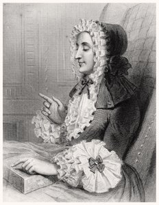 Madame du Deffand, blind door Louis Carrogis Carmontelle