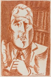 Guillaume Apollinaire door Louis Casimir Ladislas Marcoussis