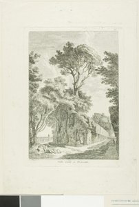 De stad Conti in Frascati door Louis Chaix