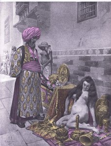 Osbech en de gevangenen door Louis Chalon