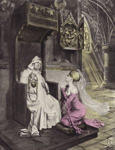 De Dame en de Monnik, Derde Dag, Derde Verhaal