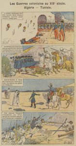 De koloniale oorlogen in de 19e eeuw, Algerije, Tunesië